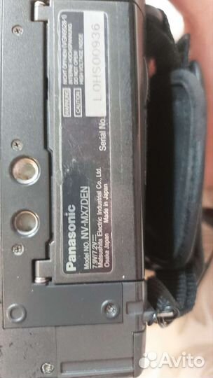 Видеокамера panasonic nv-mx7den