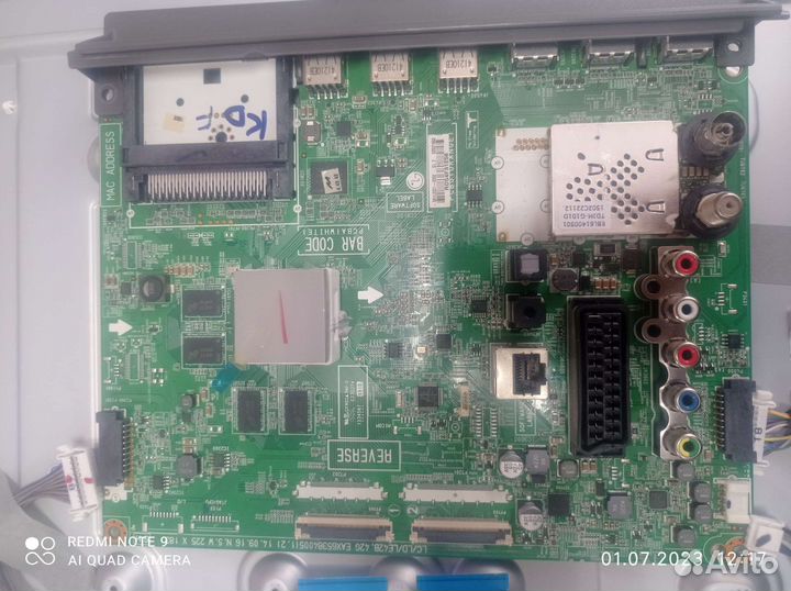 Телевизор LG 42LB650V EAX65384005(1.2)