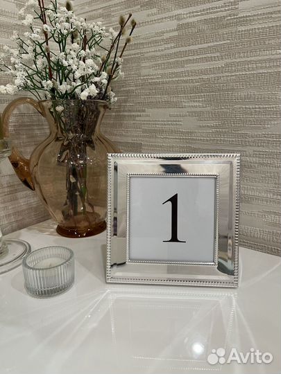 6 рамок для оформления столов