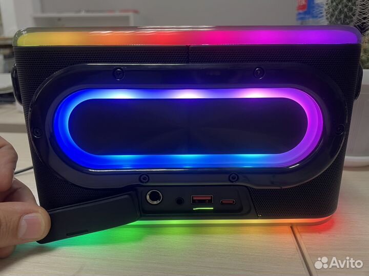 Колонка караоке система Bitzwolf BW/WA6 80W