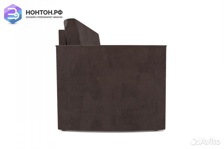 Диван выкатной Санта 2 коричневый