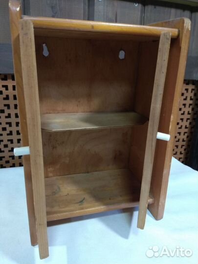 Кукольный шкаф деревянный СССР