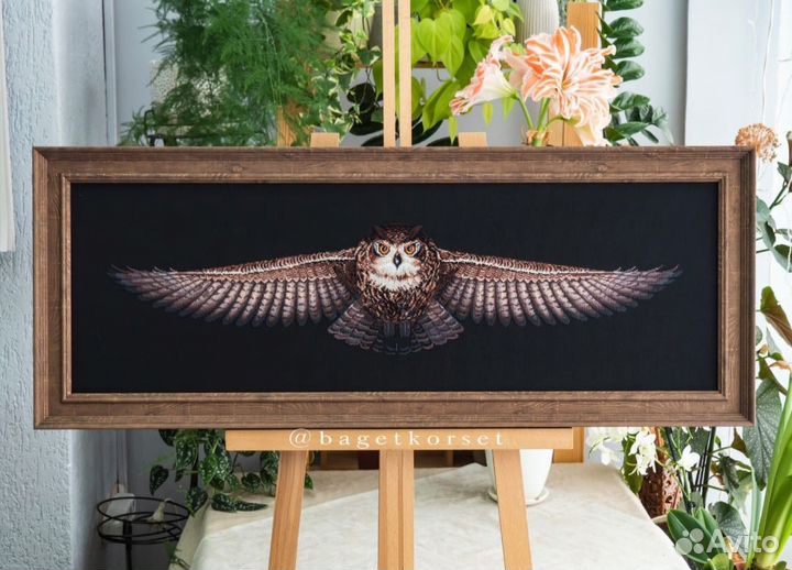 Вышивка крестиком, готовая работа