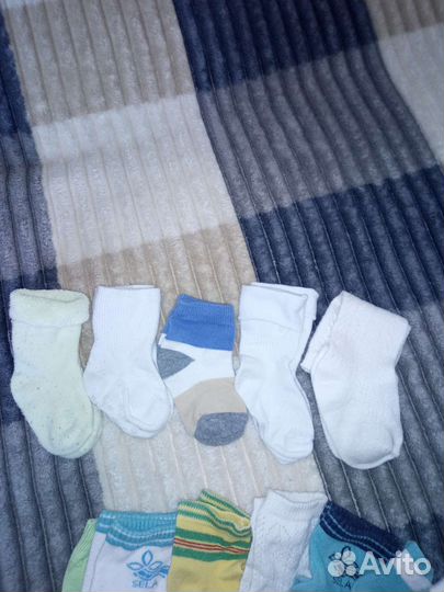 Носочки на годик и на три