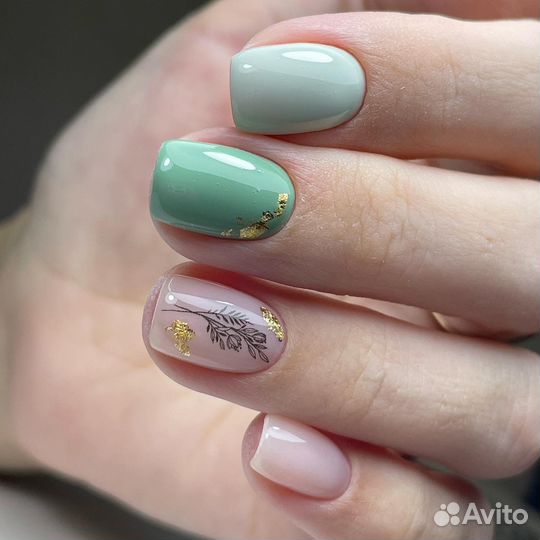 Маникюр гель лак