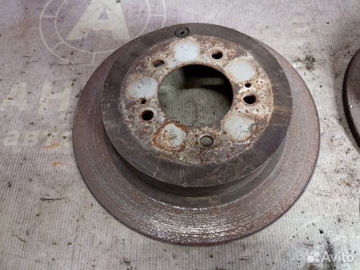 Диск тормозной задний Mitsubishi Outlander Xl CW7W