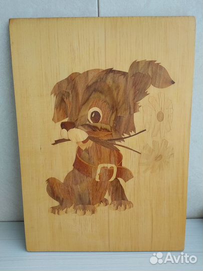 Панно из дерева. Маркетри