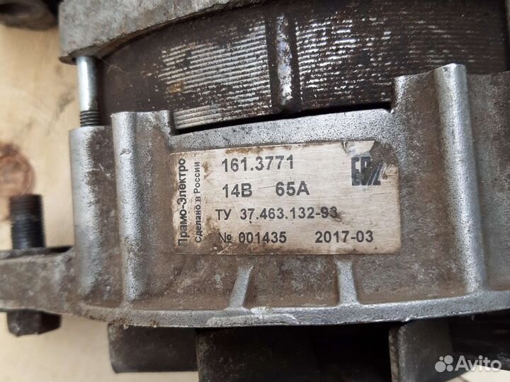 Генератор 1613771 газ-3110 Волга