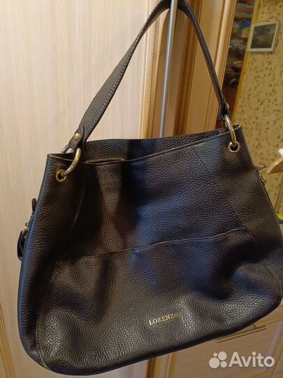 Сумка натуральная кожа Lorenzo