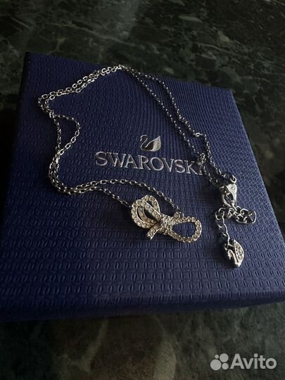 Колье кристаллы swarovski