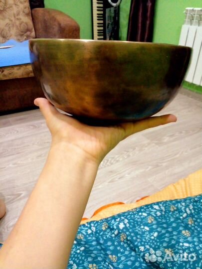 Поющая чаша кованая