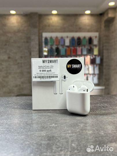 Apple AirPods 2 оригинальные, отличные