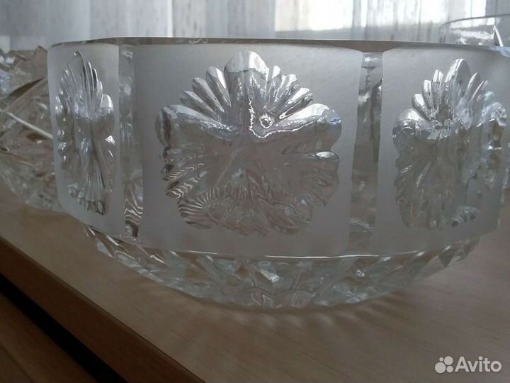Хрустальные вазы,бокалы