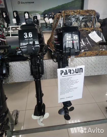Лодочный мотор Parsun TC3.6BMS