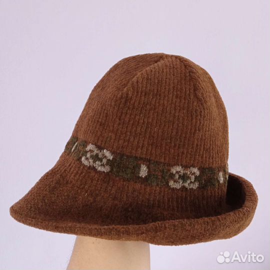 Шапка Панама осень-весна (плотный трикотаж)