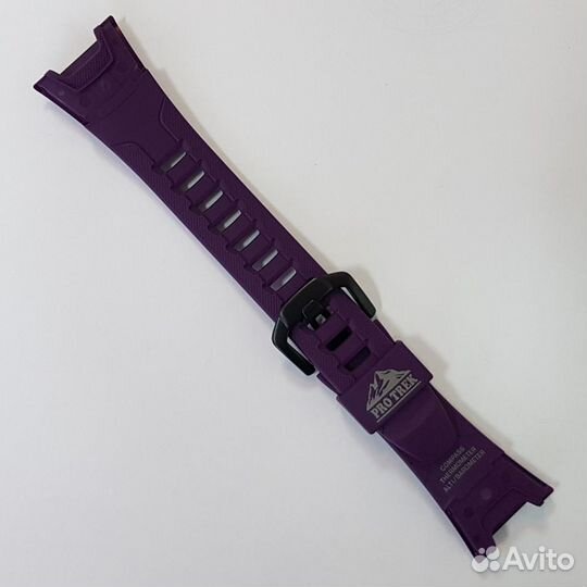 Ремень ремешок часов Casio PRG-110C-6 фиолетовый