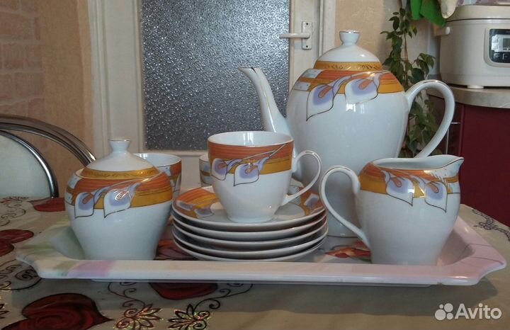 Сервиз фарфоровый новый