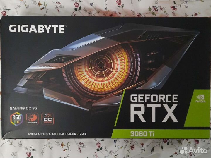 Видеокарта rtx 3060ti