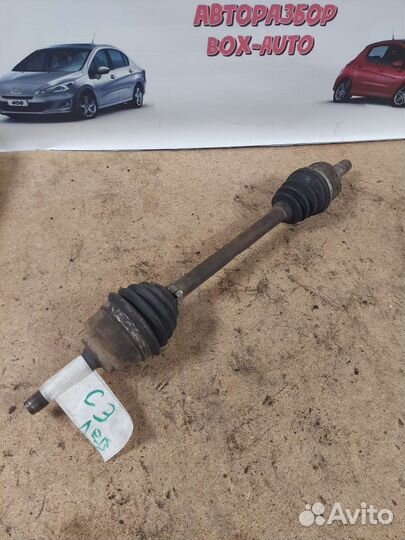 Привод левый citroen c3 (1) МКПП