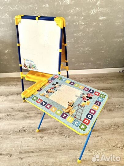 Мольберт детский Nika двусторонний, в комплекте