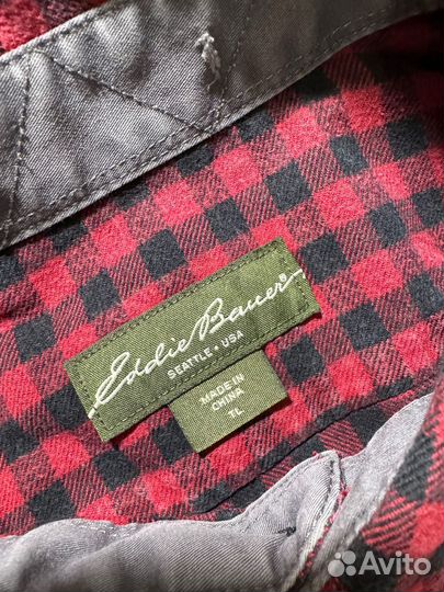 Мужская рубашка Eddie Bauer / L / оригинал