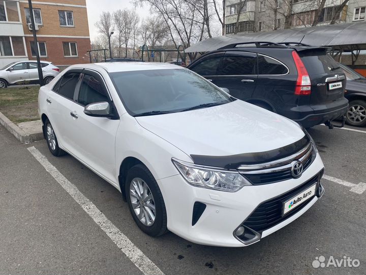 Toyota Camry 2.5 AT, 2017, 110 000 км