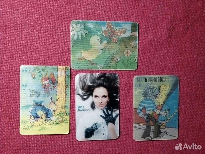 Стерео /календарики/ ссср-Россия.5шт. 1975/2018год