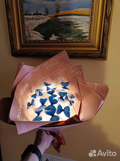 Букет из бабочек