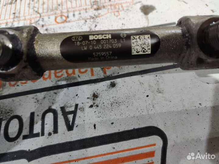 Топливная рампа ГАЗель Cummins 2.8