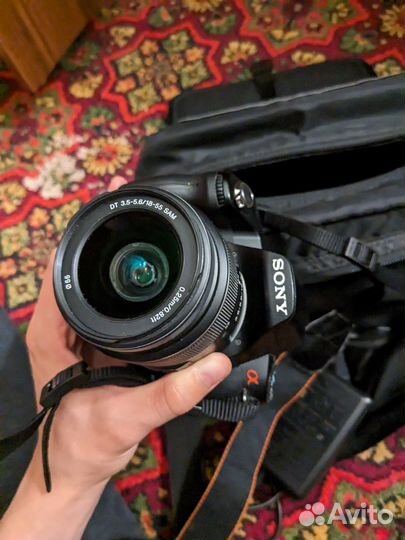 Фотоаппарат Sony Alpha A290 18-55mm f/3.5-5