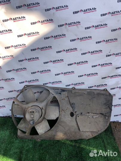 Вентилятор охлаждения радиатора Audi 80 B3 седан