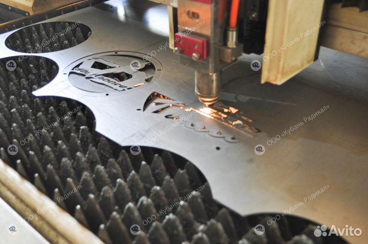 Лазерная резка листового металла