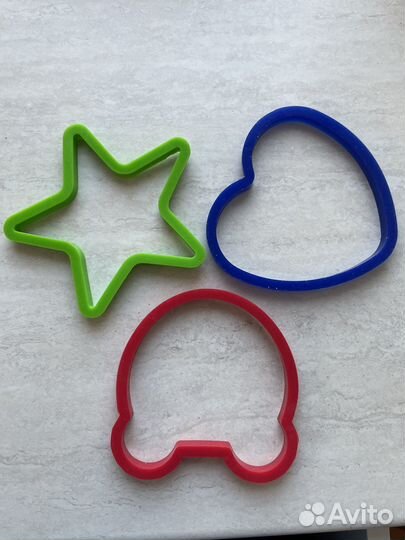 Форма для жарки яйца фигурная силикон