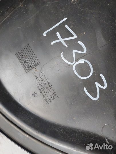 Жабо под дворники Volkswagen Passat 6, 2007