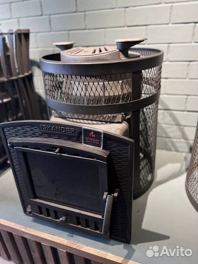 Чугунная печь для бани Искандер Технолит