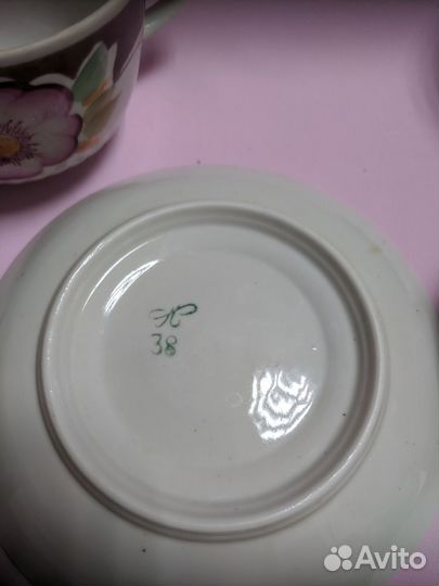 Чайные пары от сервиза Дулево, Полонский завод