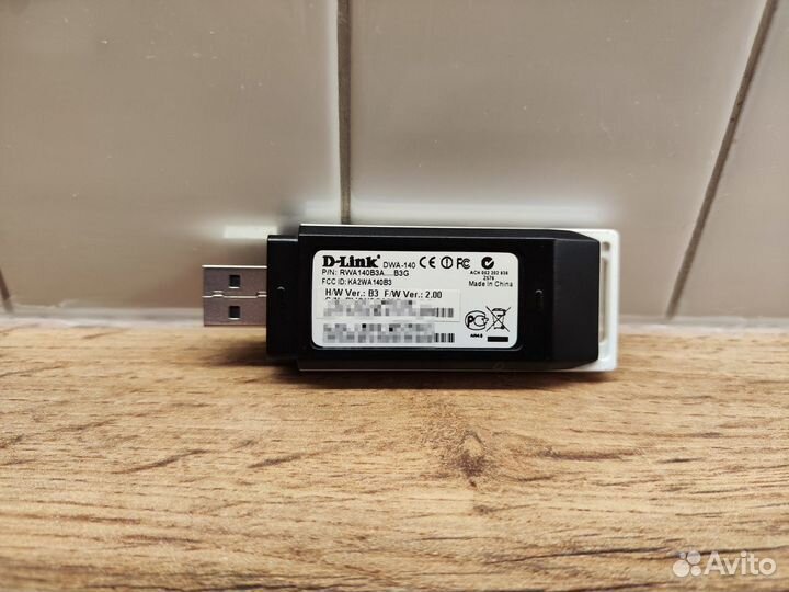 Wi-Fi USB-адаптер D-Link DWA-140