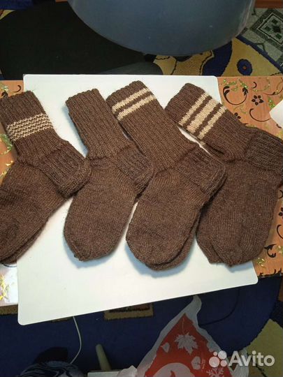 Носки 100 шерсть