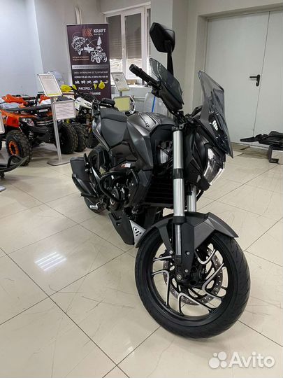 Мотоцикл Bajaj Dominar 400 UG чёрный обновленный