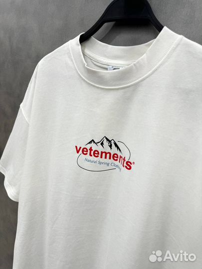 Футболка оверсайз Vetements горы (хит 2024)