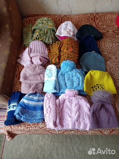 Шапки шарфы