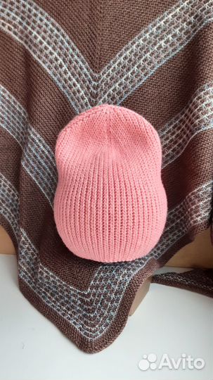 Шапка вязаная ручная работа