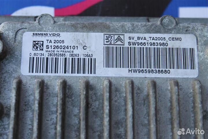 Блок управления АКПП Пежо 308