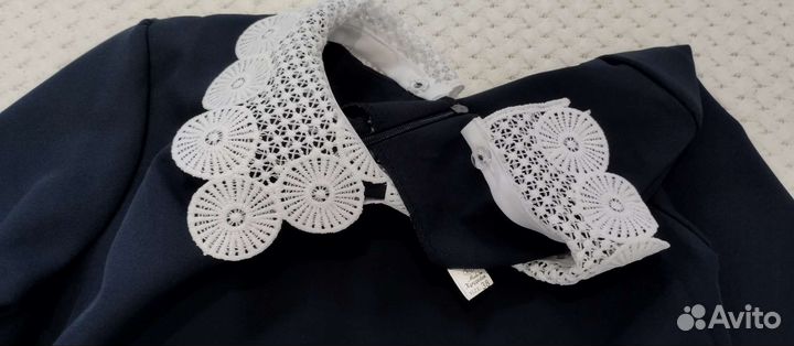 Форма школьная для девочки от128 до 146 синяя