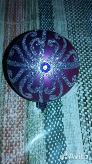 Новогодние шары 11шт диаметр 6см