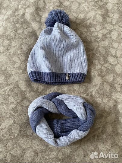 Шапка и шарф, шерсть альпаки