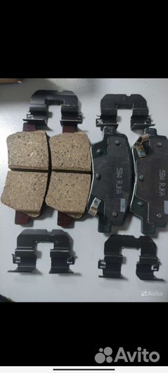 Задние тормозные колодки hyundai/kia