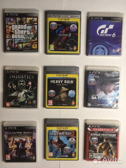 Игры ps3