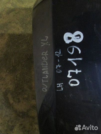 Бампер задний Mitsubishi Outlander 2 2006-2009