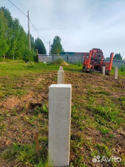 Фундамент на сваях